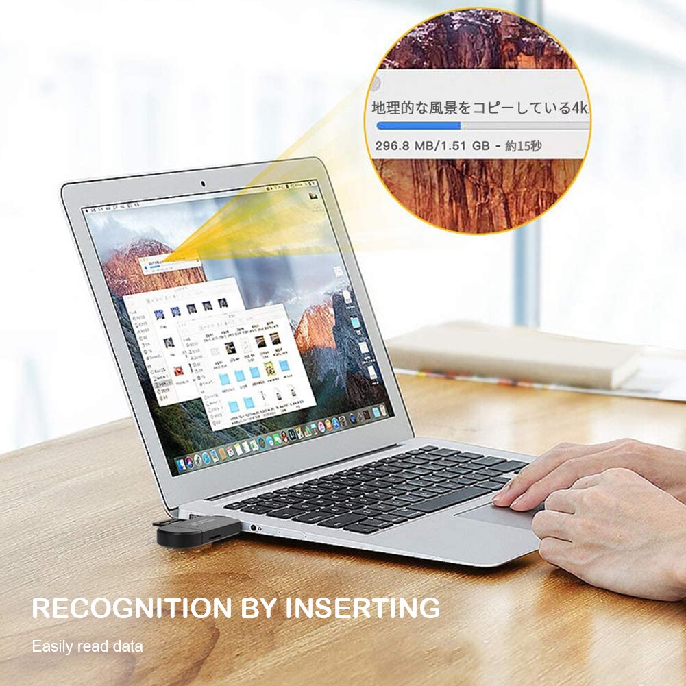 USB 3.0 OTG SD Card Reader Micro TF Smart Memory Card Adapter Office Caring Computer Supplies for Android Laptop