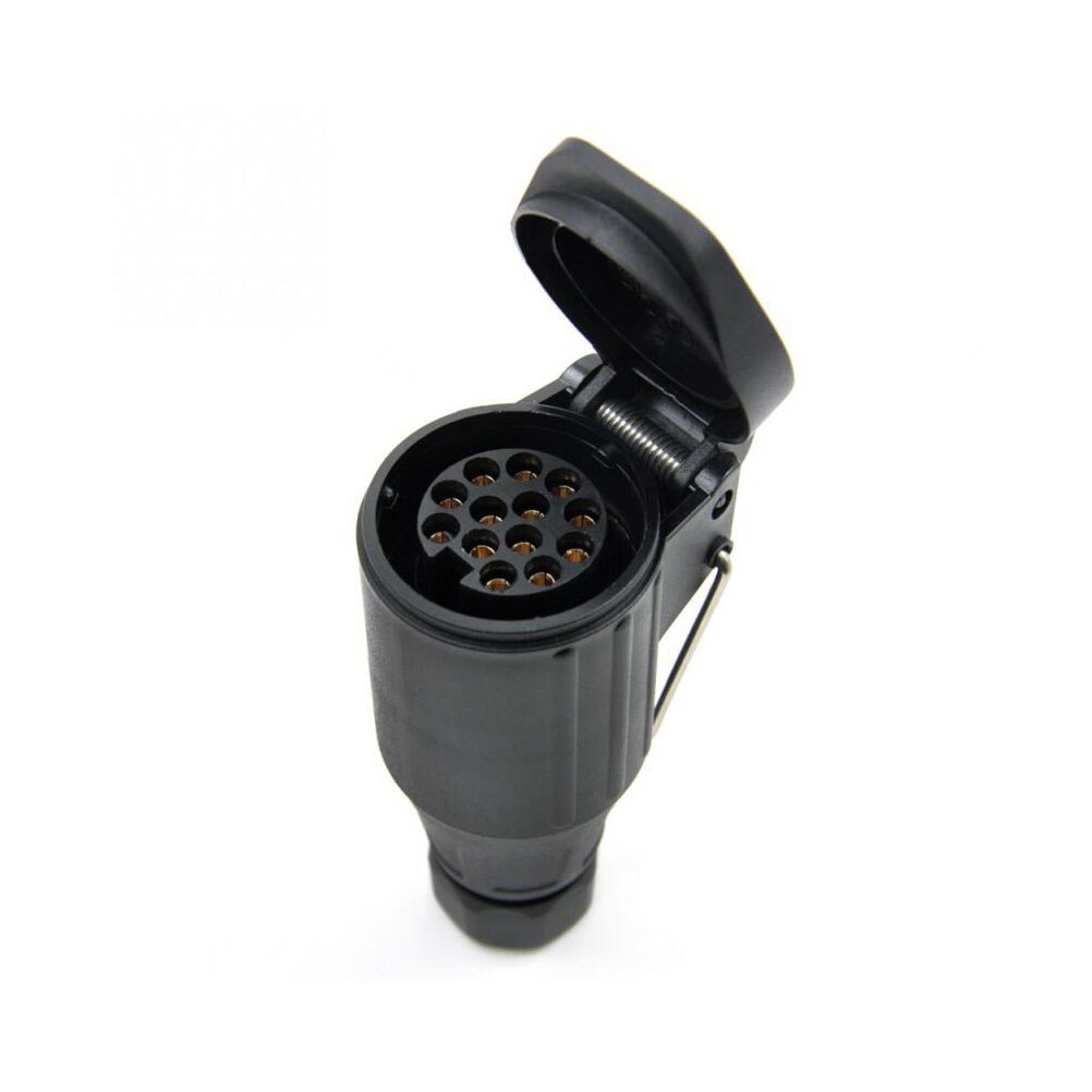 1 stk trailer stik 13 huls stik netledning stik stik adapter til trailer  a30