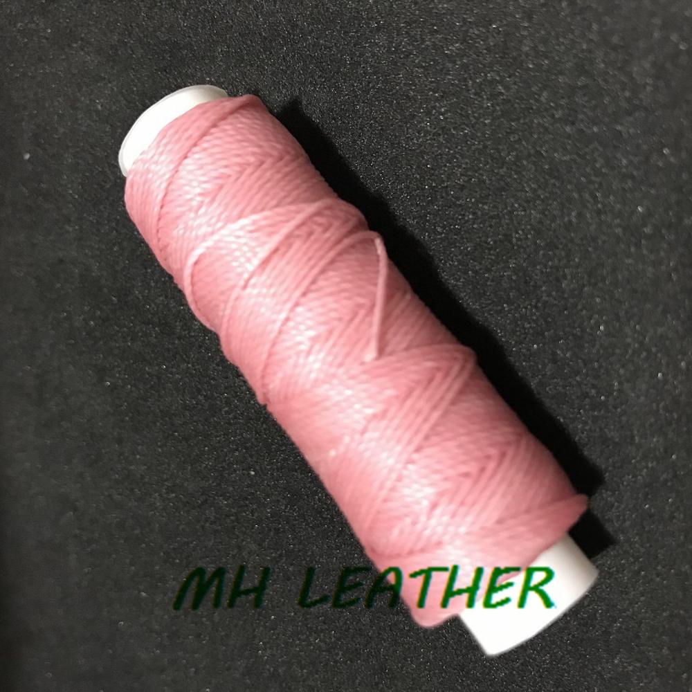 SJ065 0.65mm 20m Long Round Waxed Thread for Leather Craft DIY: 045