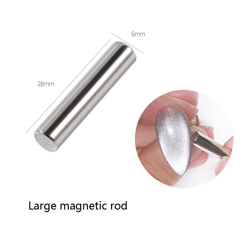 Katzenauge UV Gel Nagellack Magnet Spar Besondere Phantasie Zylindrischen Starken Sog Magnet Originalität Nagel Manikübetreffend Werkzeug: Rosa-cateyes