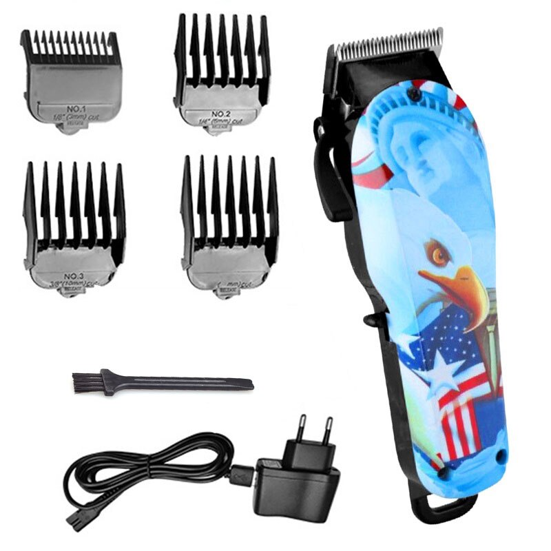 Original adjustable powerful rechargeable hair clipper cirdless electric beard trimmer for men hair trimmer haircut machine