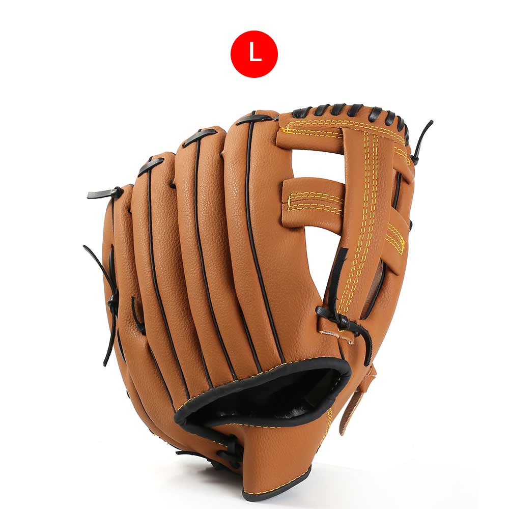 Tamanho 10.5/11.5/12.5 esportes ao ar livre luva de beisebol softball prática equipamentos mão esquerda para homem adulto mulher crianças esporte necessário: 12.5 inch