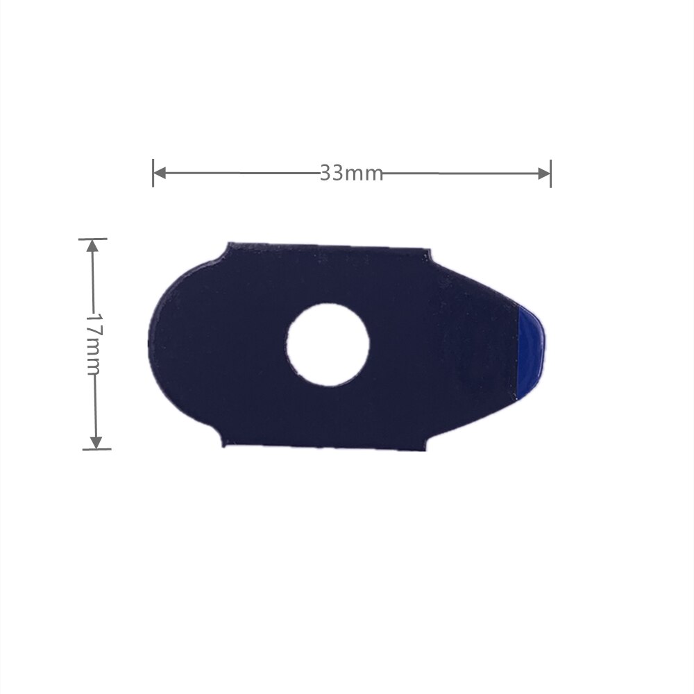 Bloc de blocage de lentille antidérapant Nidek taille Standard 17*33mm 1000 pièces aussi bien que nous 3M
