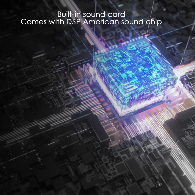 V9 Sound Card Mixer with Effector and Voice Changer 12 Kinds of Electronic Sounds 4 Kinds of Changing Sounds