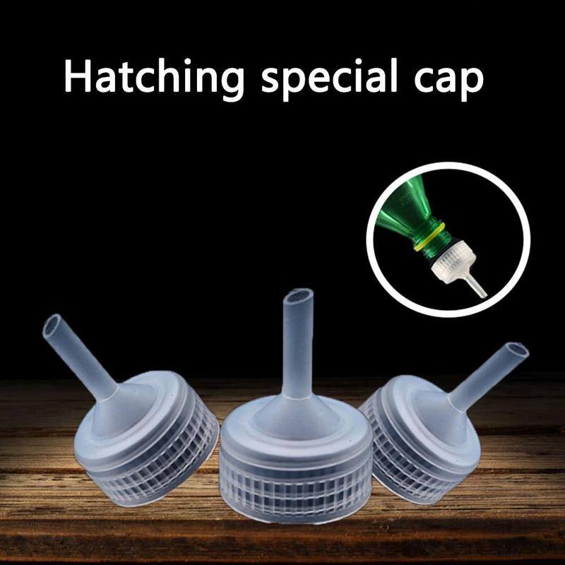 1pc Feng Nian Brine Shrimp Hatchery Aquarium Tip Cap Incubation Special Hatching Bottle Transparent Caps Artemia Hatcher Tools