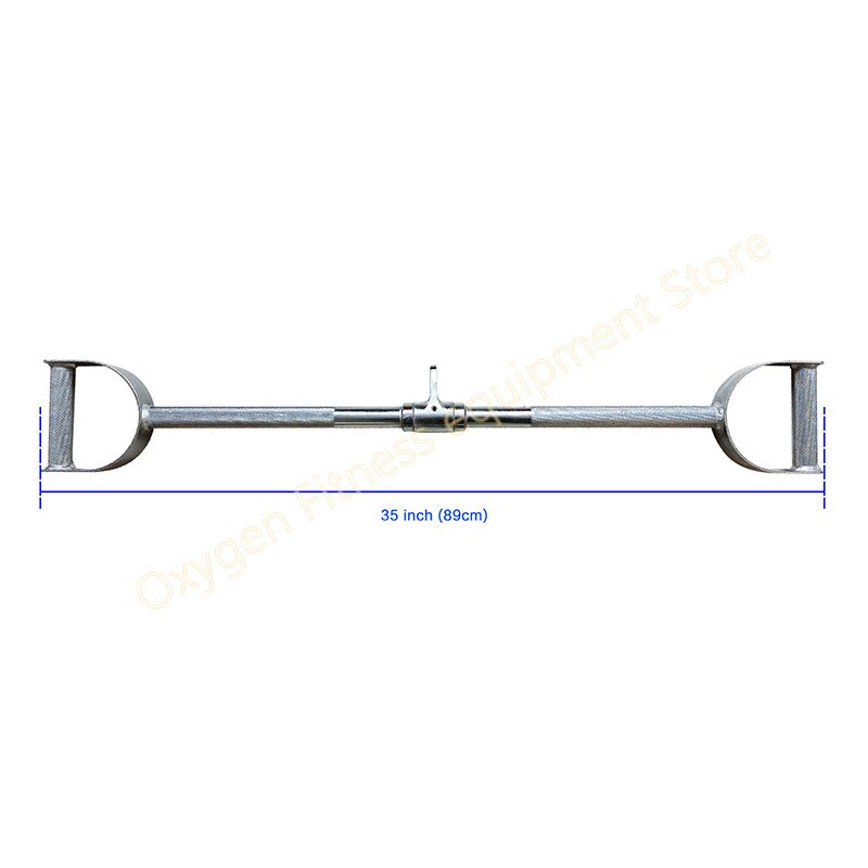 Lat Pull Down Bar With Handles V-shaped Bar Solid Steel Material Press Down Bar Cable Attachments For Home Gym And Exercise Club