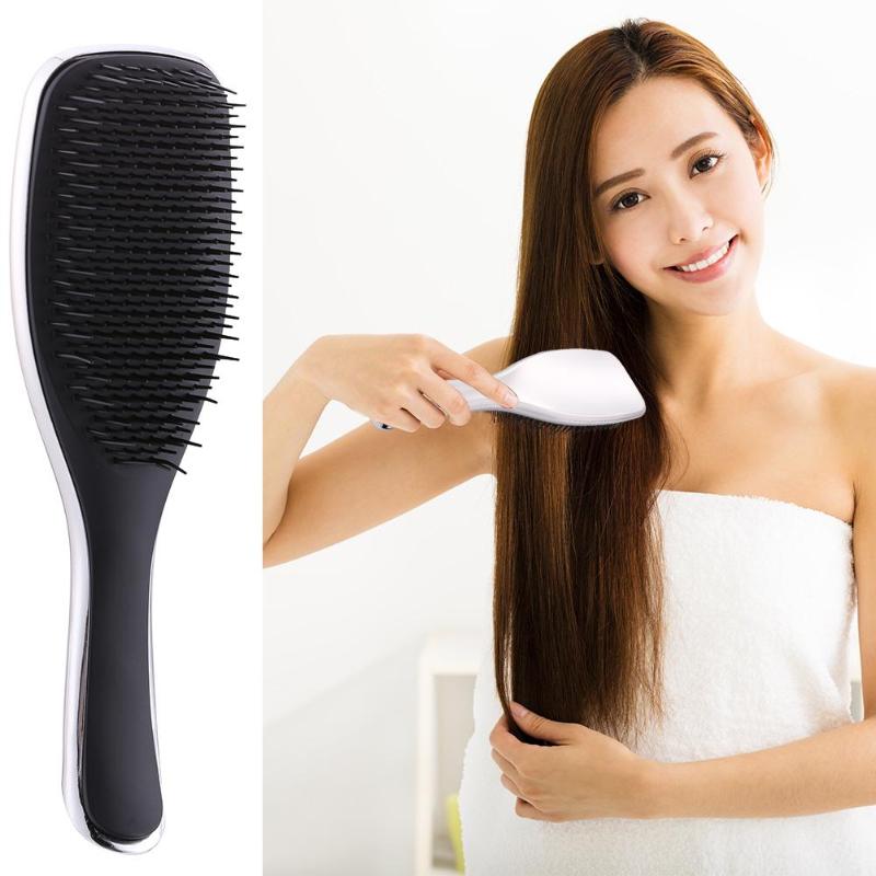 Anti-statische Entwirren Massage Kämme Teezer Dusche Galvanisieren Entwirren Massage Kamm Anti Haarausfall Massage Kopfhaut Haar Teezer