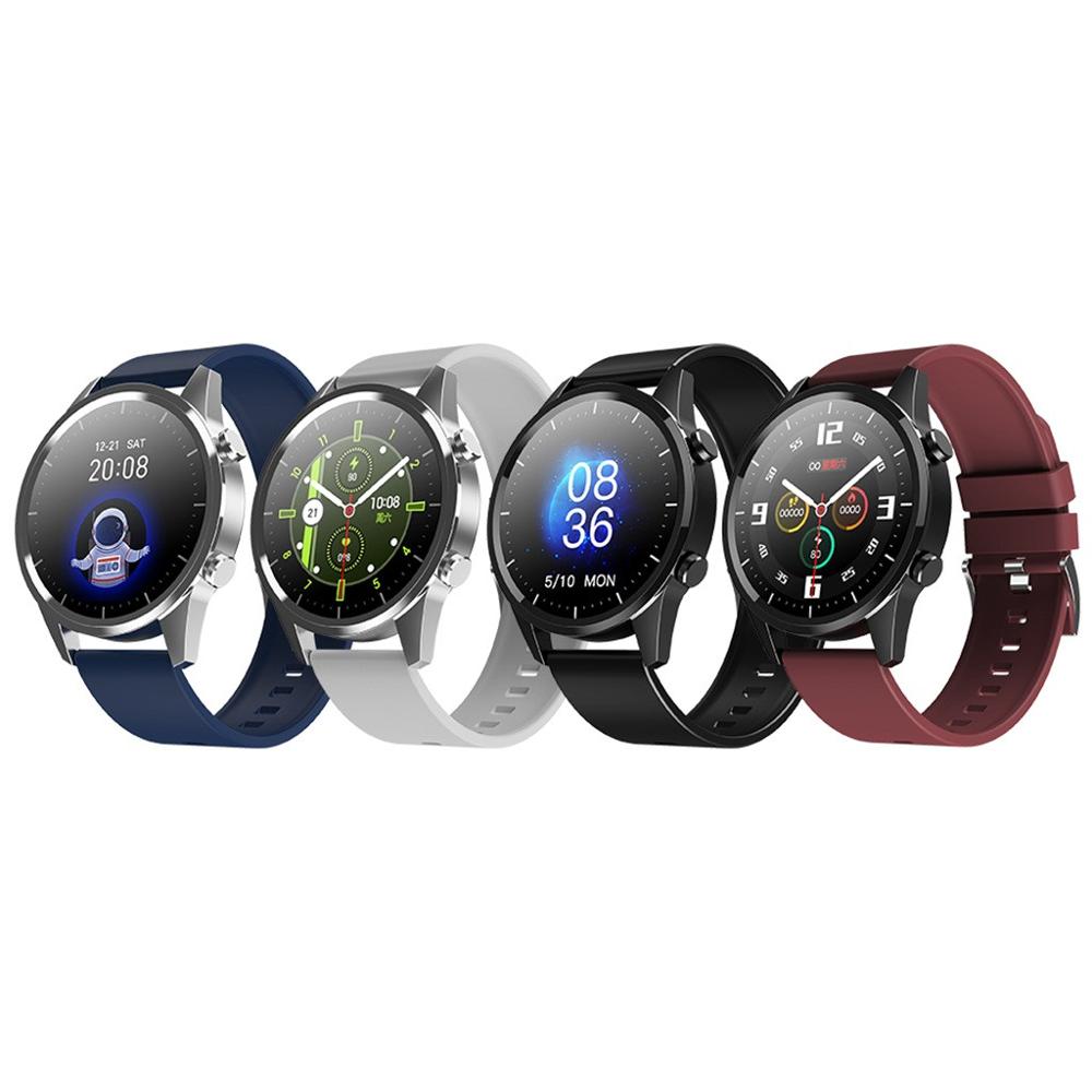 F35 -inch bluetooth smartwatch met 1.28- inch hartslagmeter, bloeddrukmeter, volledig aanraakscherm, slimme fitnesshorloge voor mannen en vrouwen