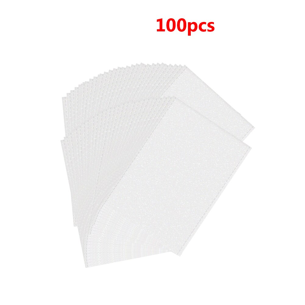 100Pcs Biodegradable Nursery Plant Grow Bags Non Woven Fabric Seedling Growing Planter Planting Pots Garden Flower Ventilate Bag: 8x10cm