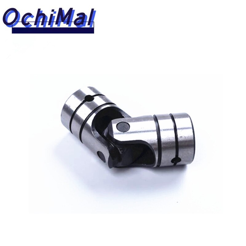 Diameter 16Mm/20Mm As Koppeling Motor Connector Shaft Coupler Diy Steering Staal Kruiskoppeling