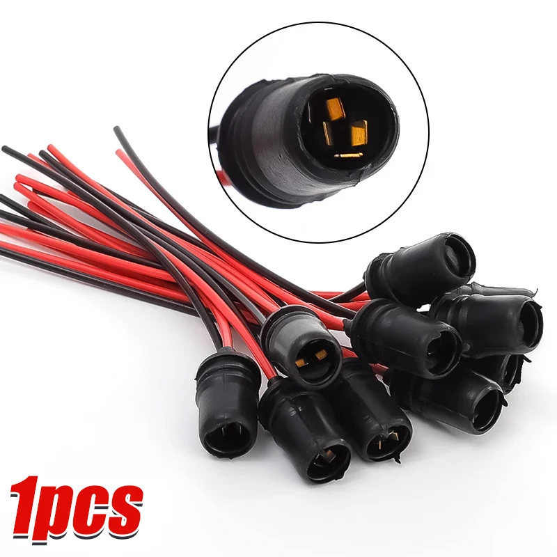 1-10 stücke T10 W 5W Auto Perücke Gloeilamp Buchse Stecker für Houder Verlengstuk LED Lampe Lampvoet Houder perücke Basis Gloeilamp Stecker: Blau