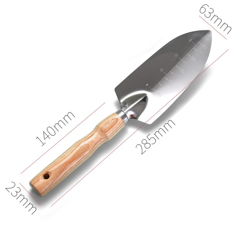 Garden Tool Soft Grip Hand Trowel Bonsai Shovel Rake,Cultivator,Weeder Tools Ergonomic Handle,Garden Lawn Farmland Transplant: Scoops Scale