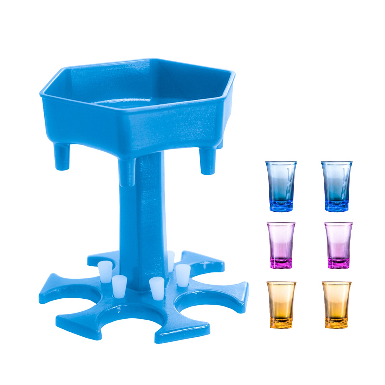 1pcs Party Rotating Wine Glass Holder Pourer Drinking Games Shot Glass Dispenser And Holder Whiskey Vodka Beer Funnel Dispenser: A5