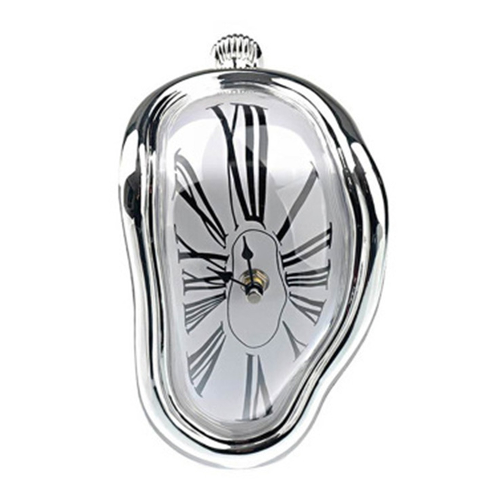 Melting Distorted Wall Clock Surrealism Clock Table Shelf Desk Wall Watch Home Decoration