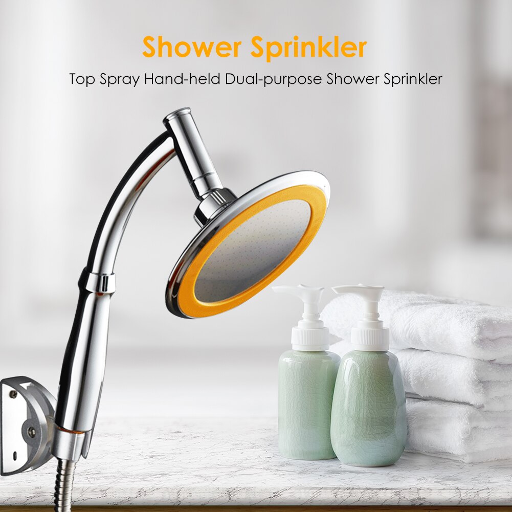 Shower Head Set High Pressure Adjustment Switch Water Save Handheld Shower Head Wall Mounted Holder for Bathroom
