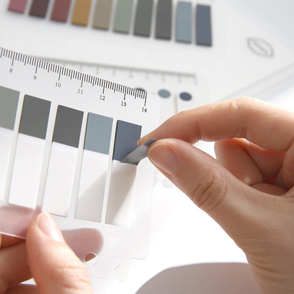 200 Stks/set Huisdier Wateproof Planner Stickers Index Separator Bladwijzer Zelfklevende Briefjes Schoolbenodigdheden