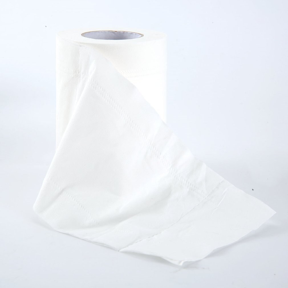 Home Bath Toilet Roll Paper Restaurant Hotel Roll Paper Household Toilet Paper Primary Wood Pulp Tissue Roll Paper 10 Rolls