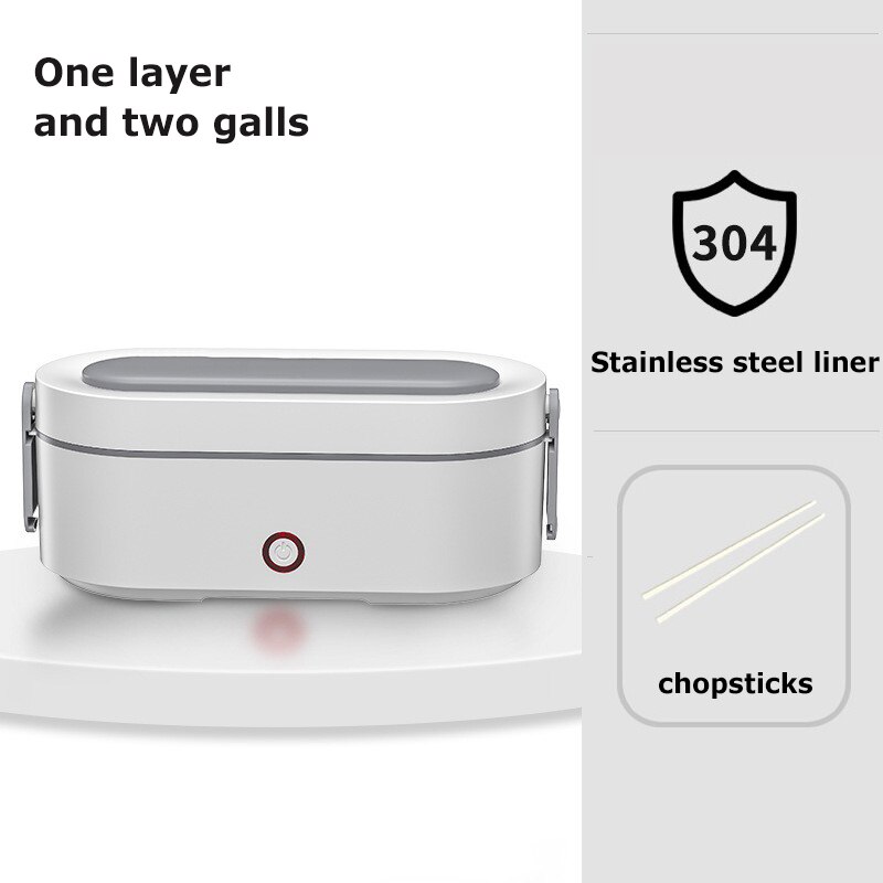 Boîte à Déjeuner Chauffante électrique 2.5L - 90W, Portable Pour Voiture, Bureau, Maison