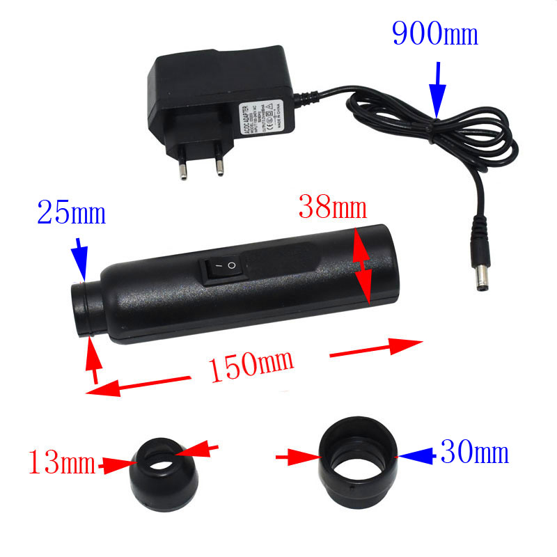 1 szt. Nowy styl lampa doprowadziło drób jajko próbnik lampa inkubator urządzenie bateria USB 2 w 1 obsługiwane akcesoria systemowe