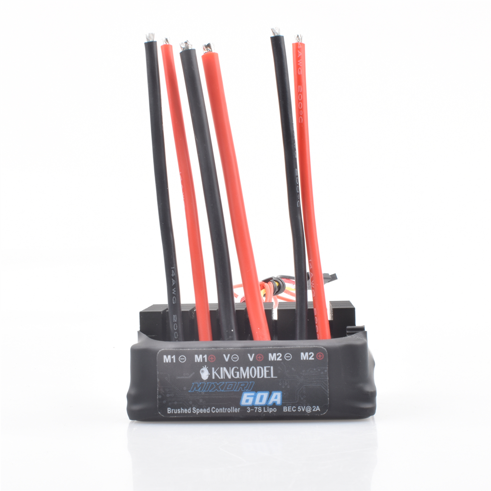 5A/5A PRO/10A/20A/30A/40A/50A/60Ax2 Dual Way Bidirectionele Geborsteld ESC Controle Voor Rc Model Boot/tank 180 tot 795 Geborstelde Motor: CAMEL