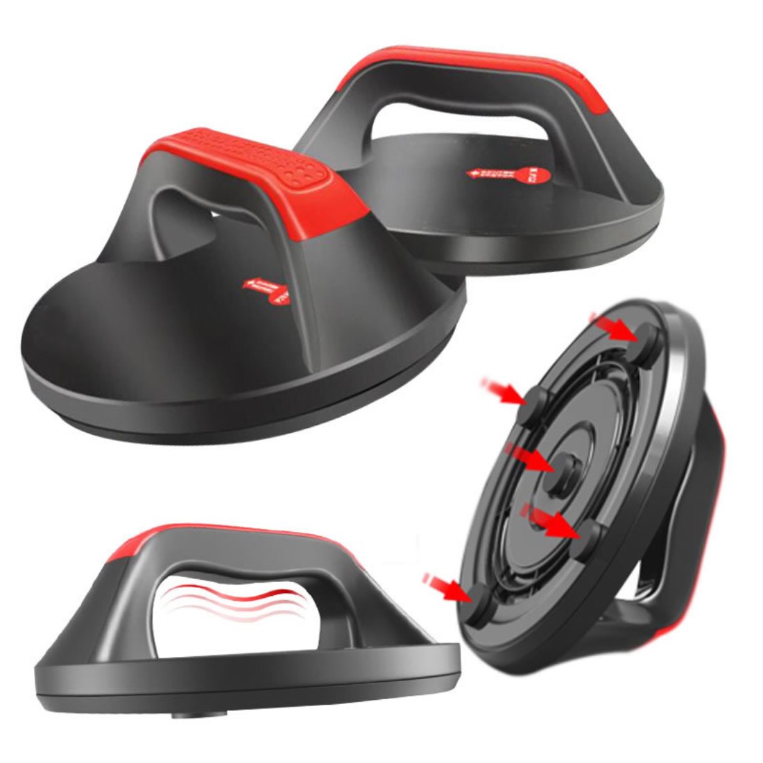 Non Slip Bar Stands Fitness Rotary Arm Chest Muscle Trainer Abdominal Strength Training Equipment Push-ups Reinforced Rack