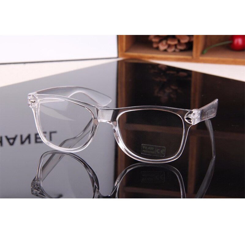 Retro Zwarte Vierkante Glazen Luxe Brilmontuur Vrouwen Mannen Transparante Bijziendheid Nerd Bril Clear Lens Optische Brillen Frame