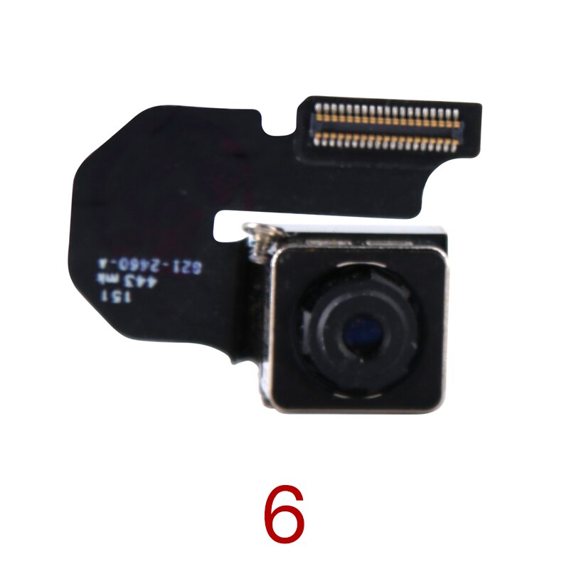 Back Camera For iphone 6 6s 6sp 6P 7 7Plus 8 8Plus X XR XSM Main Rear Camera XR SE2 Rear Lens Flex cable Replacement: 6G