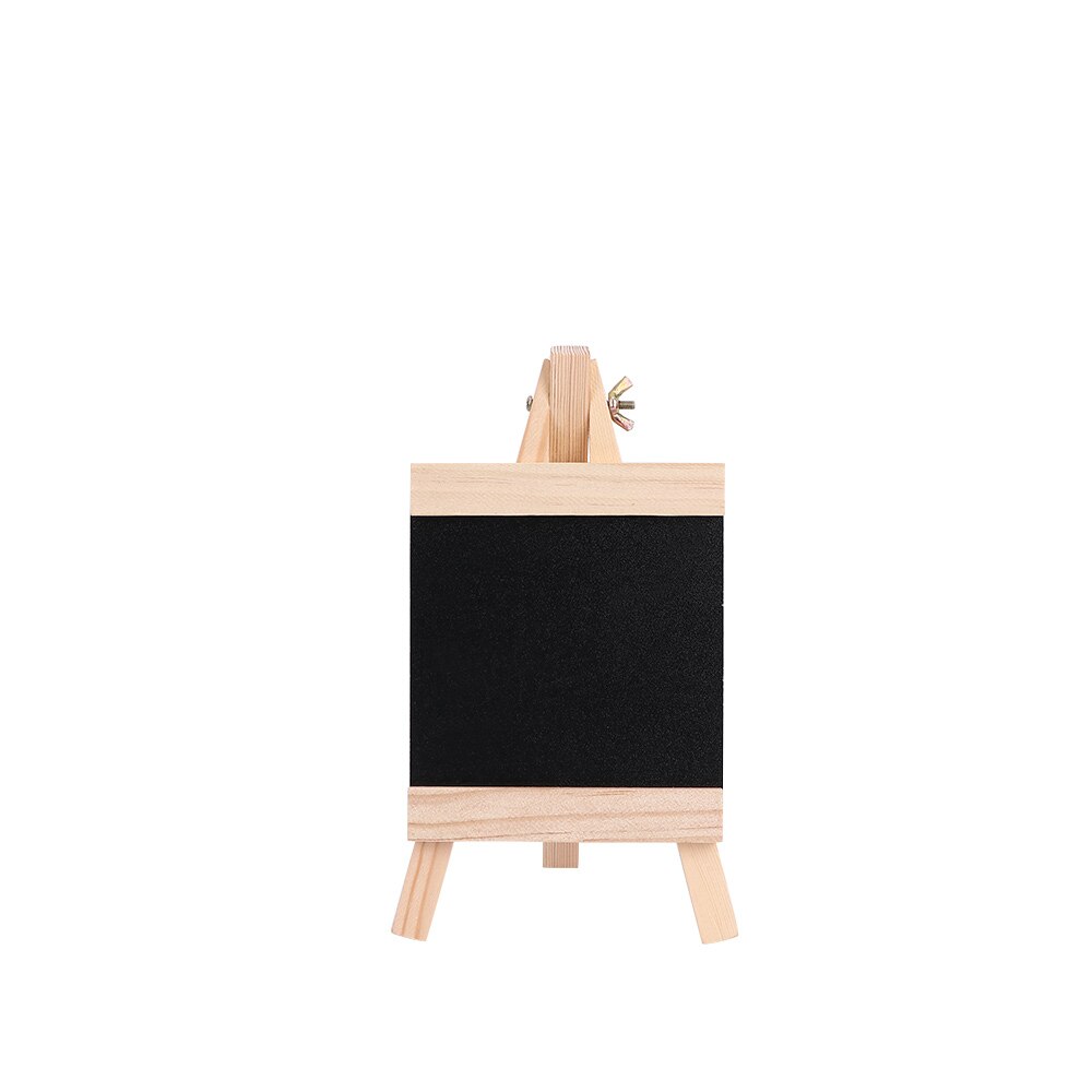Desktop Message Blackboard Pine Wood Easel Chalkboard Kids Wooden Memo Black Board Collapsible Writing Boards School Supplies