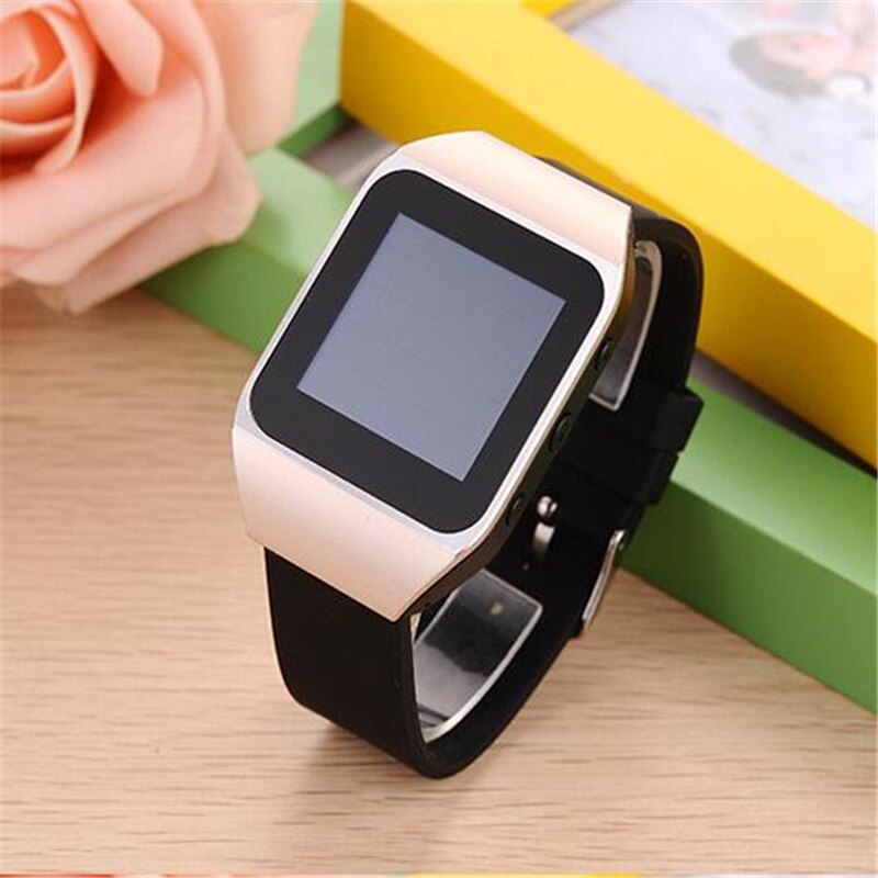 Reloj inteligente Bluetooth con reproductor MP3, reloj inteligente con pantalla táctil sin pérdidas y compatibilidad con FM, podómetro, Ebook, películas y grabación de voz, 4/8GB