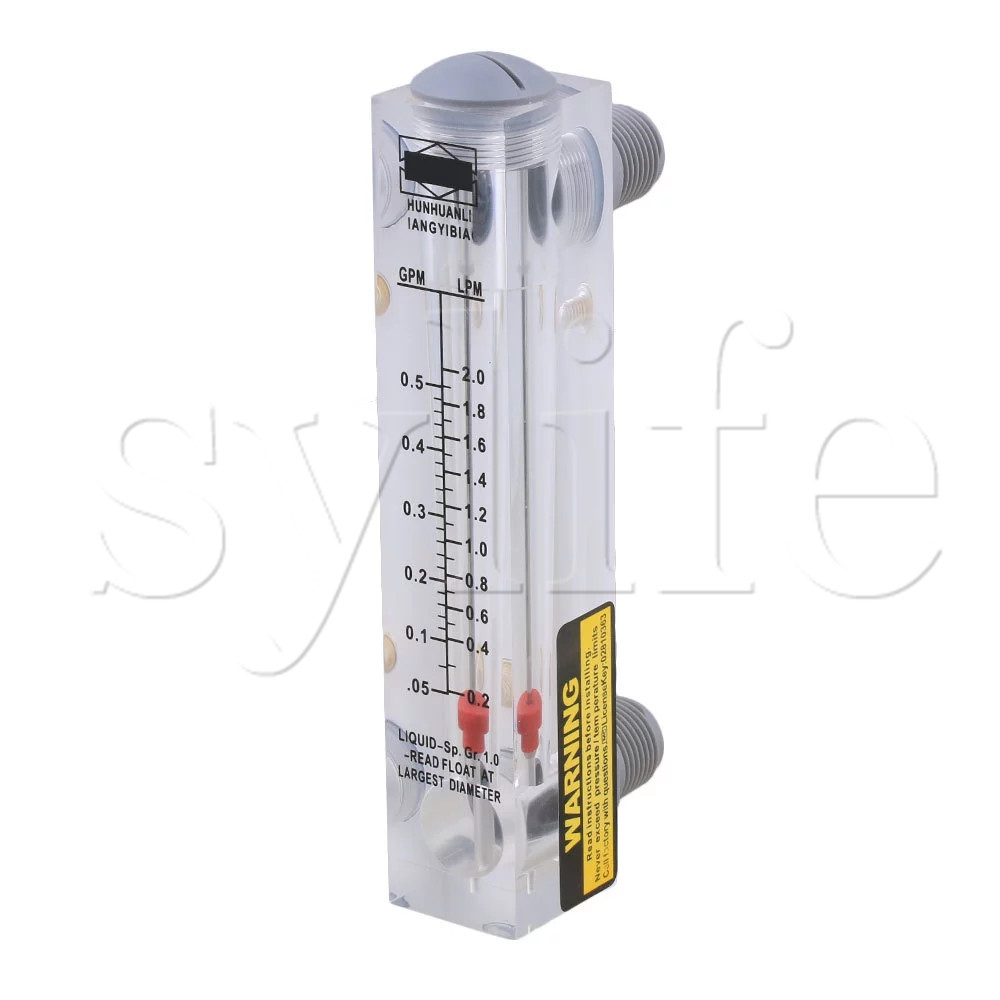 Visuele debietmeter Type: RR / PLR Visuele debietmeter Type: RR / PLR