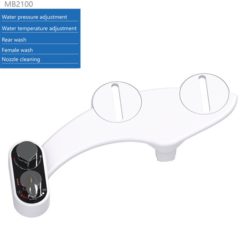 Bidet Attachment Non Electric Toilet Seat Bidet Self Cleaning and Cold Water Mixed Bidet Sprayer