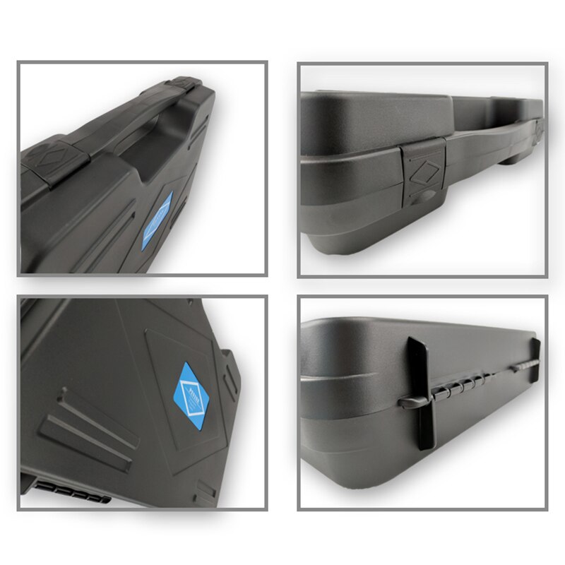 390x324x100mm Safety Instrument Tool Box Plastic Storage Toolbox Portable Tool Box Dry Box Shockproof with Sponge