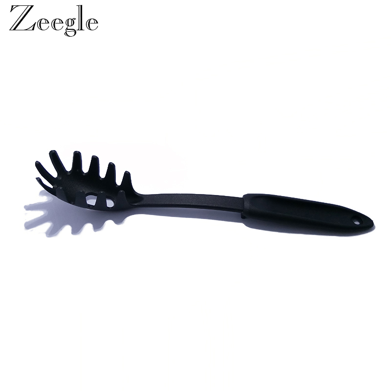 Praktische Pasta Noodle Lepel Pasta Scoop Vergiet Noodle Spaghetti Pollepel Slot Lepel Nylon Vergiet Keuken Gadget