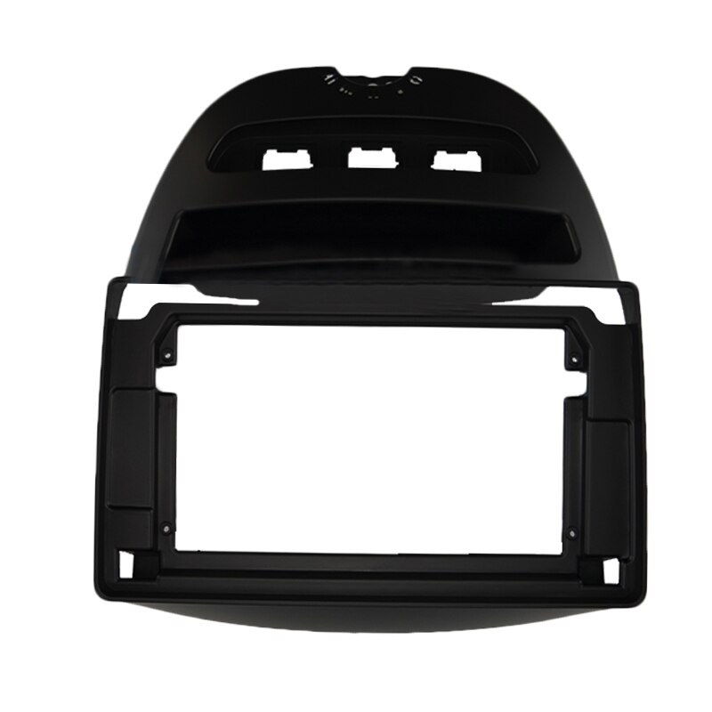 10.1 tommer bil fascia radio panel til peugeot 107 til toyota aygo til citroen  c1 2005 dash kit facia dvd bezel adapter plade