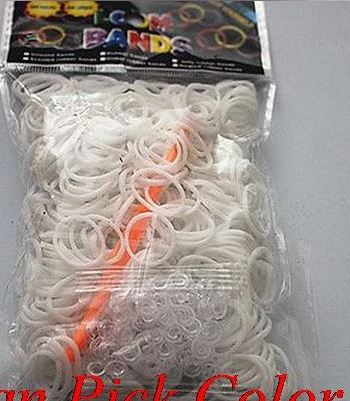 600 bands + 24 S-Clips/pack Elastische Rubber Familie Candy Kleurrijke Armband Weefgetouw Bands Multy DIY Siliconen vullingen beste h2343254s: 2