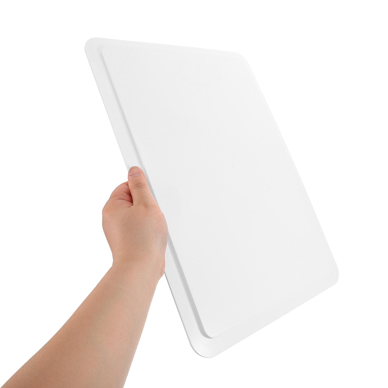 Gistingsdoos Deeg Proofing Tray Deeg Proofing Tray Cover Vervangingsdeksel Witte Broodopslag Pizzacontainer Stapelbaar