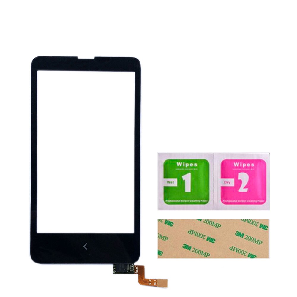 Mobiele Touch Screen Panel Voor Nokia X Touch Screen Sensor Digitizer Voor Nokia X Dual Sim RM-980 Gereedschap 3M lijm: Black No Tools