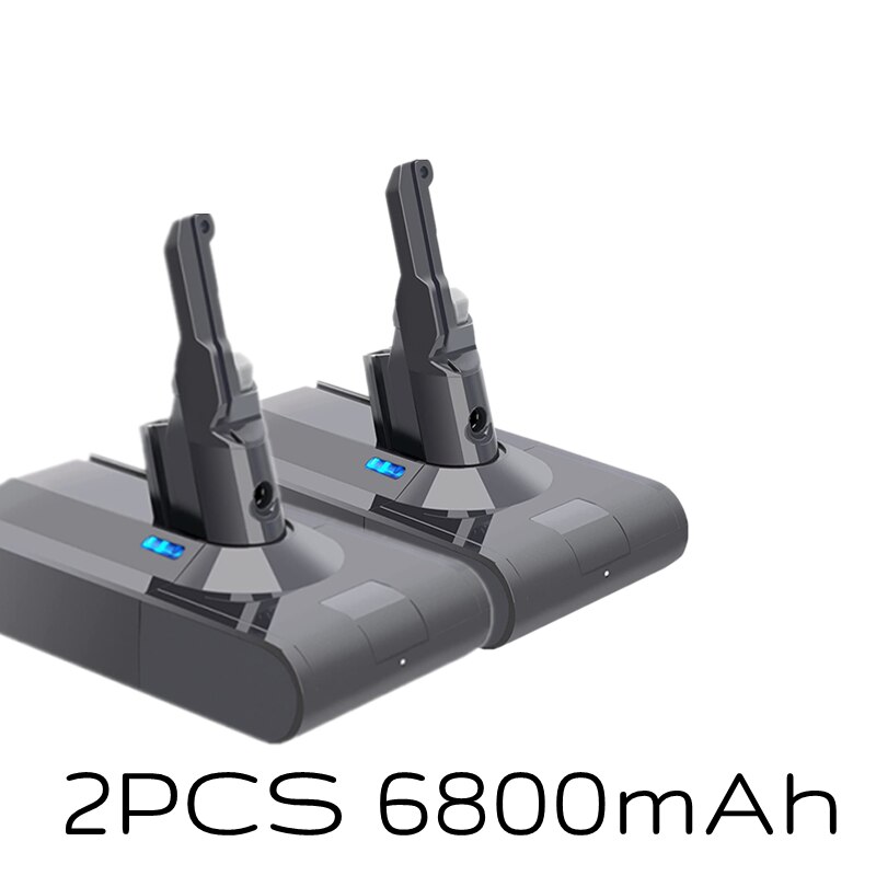 Dyson V8 6800mAh Replacement Battery Fit for V8 Animal V8 Absolute V8 Fluffy V8 Motorhead r Cord-Free Handheld Vacuum
