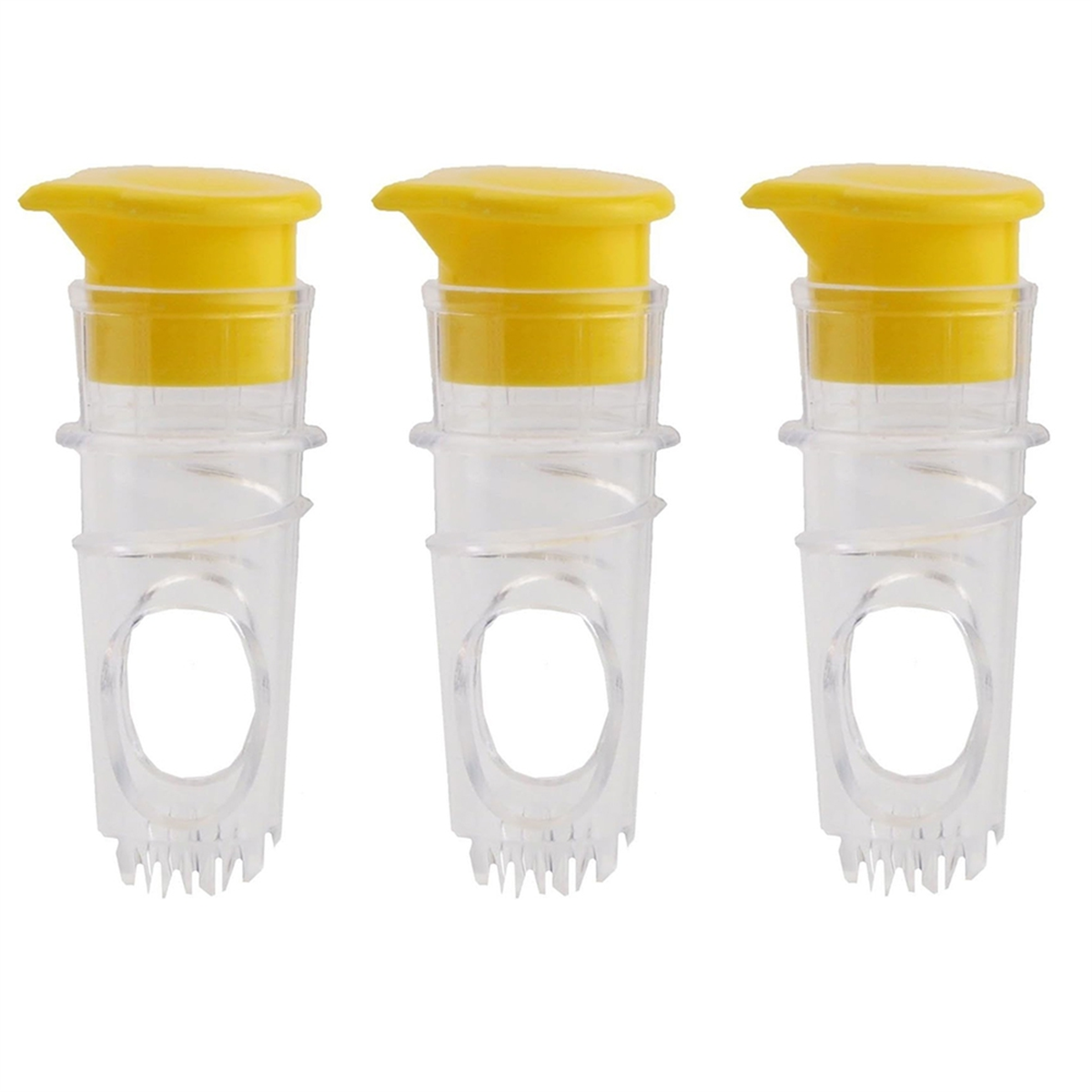 3PCS Mini manuelle Zitronenpresse, tragbare Zitronenpresse, multifunktionale Fruchtpresse für Ihre Küche