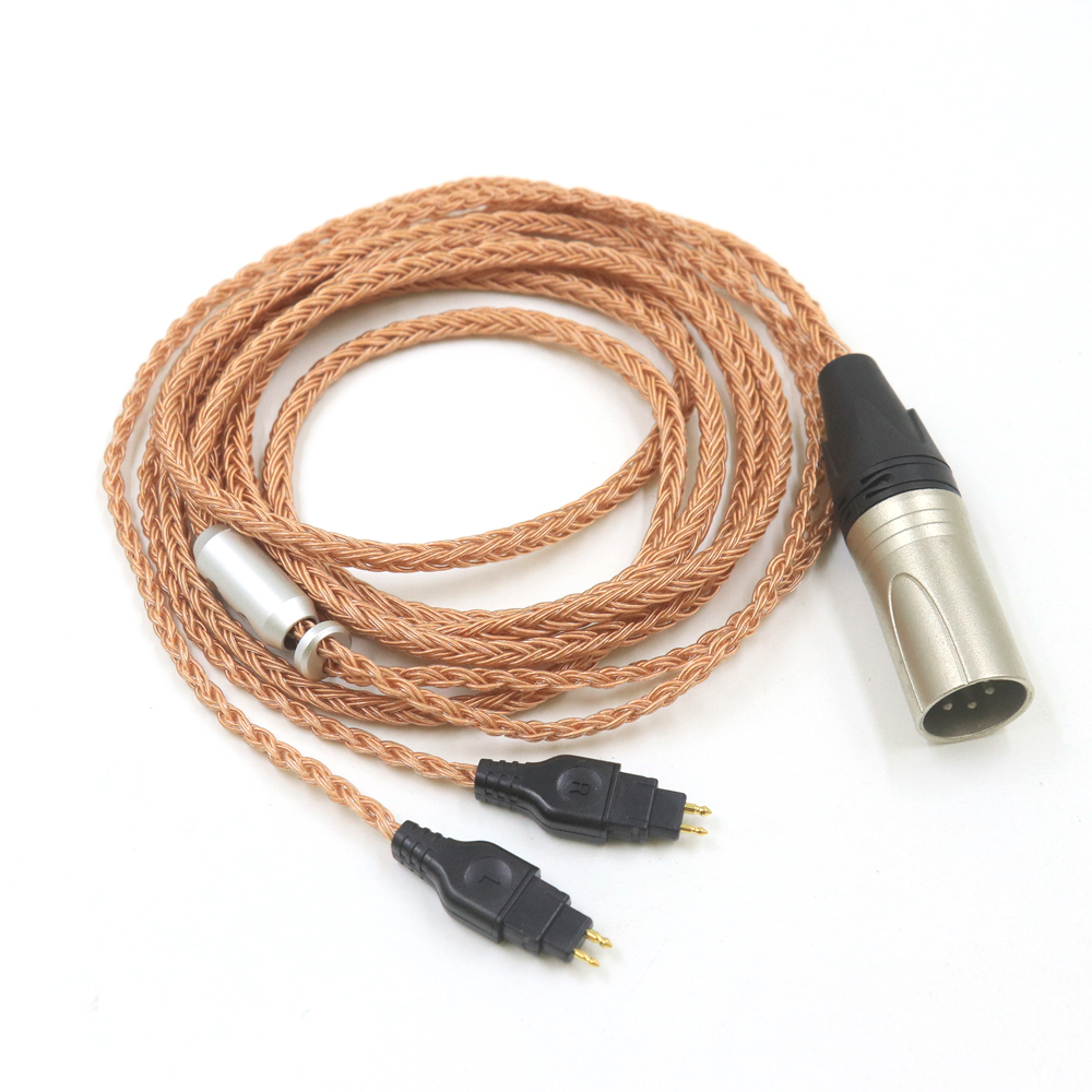 XLR 2,5mm 3,5mm Ausgewogene 16 Ader Kupfer OCC Kopfhörer Kabel Für Sennheiser HD580 HD600 HD650 HDxxx HD660S HD58x HD6xx Kopfhörer