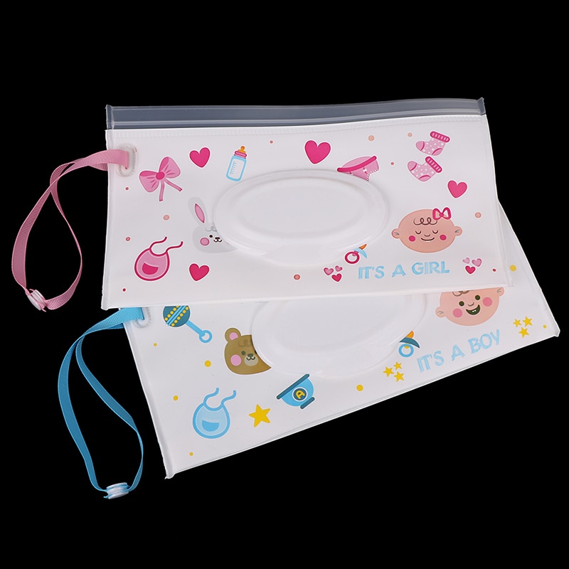 Kinderwagen auto babyverzorging natte papieren deksel tas reisdoekjes hoes herbruikbare tissue organizer voor baby buiten draagbare draagtassen