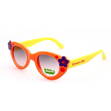 RILIXES sommer freundlicher Sonnenbrille Für freundlicher flexibel Schutzbrille Mädchen Baby Brillen Für Party: 64-2