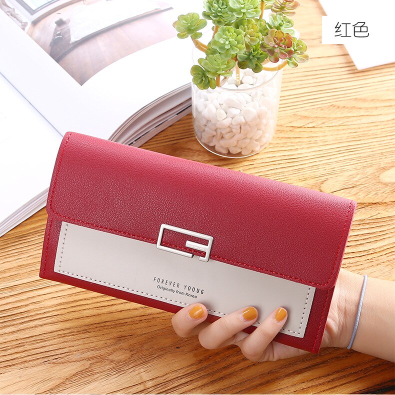 Women&#39;s Long Storage Bracelet, Women&#39;s Large-Capacity Wallet, Mobile Phone Pocket Card Holder