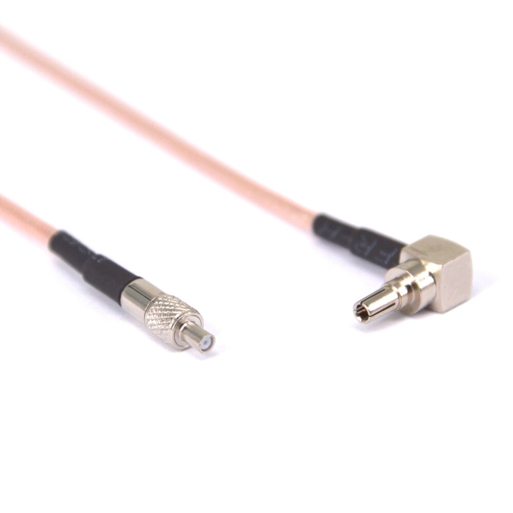 5 Stuk/partij TS9 - CRC9 Adapter TS9 Vrouwelijke Om CRC9 Mannelijke Connector Splitter Pigtail Kabel RG316 15 Cm