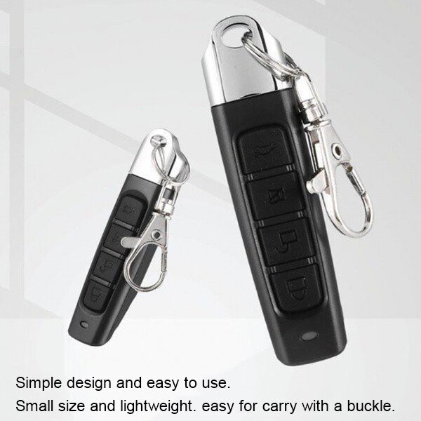 Garage Door Opener Remote Keychain Learning Code Remote Control Intellicode Security Technology For Car Gate Garage Door DJA88