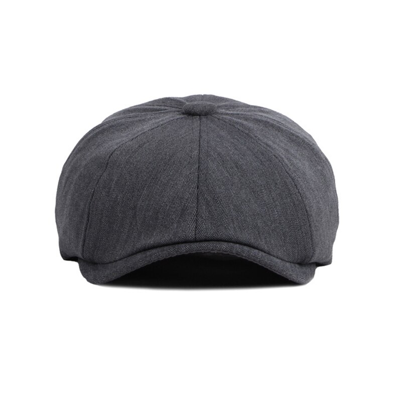 Gorras de estilo clásico para hombres y mujeres, sombrero británico Retro, sólido, pintor, literario, de algodón, irlandés, Italia