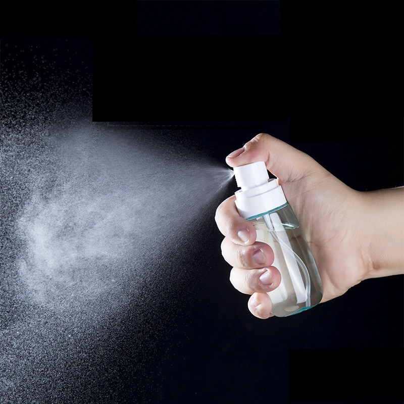 30/60/80Ml Draagbare Parfum Spray Fles Plastic Hervulbare Parfumflesjes Transparante Lege Spray Fles Cosmetische Container