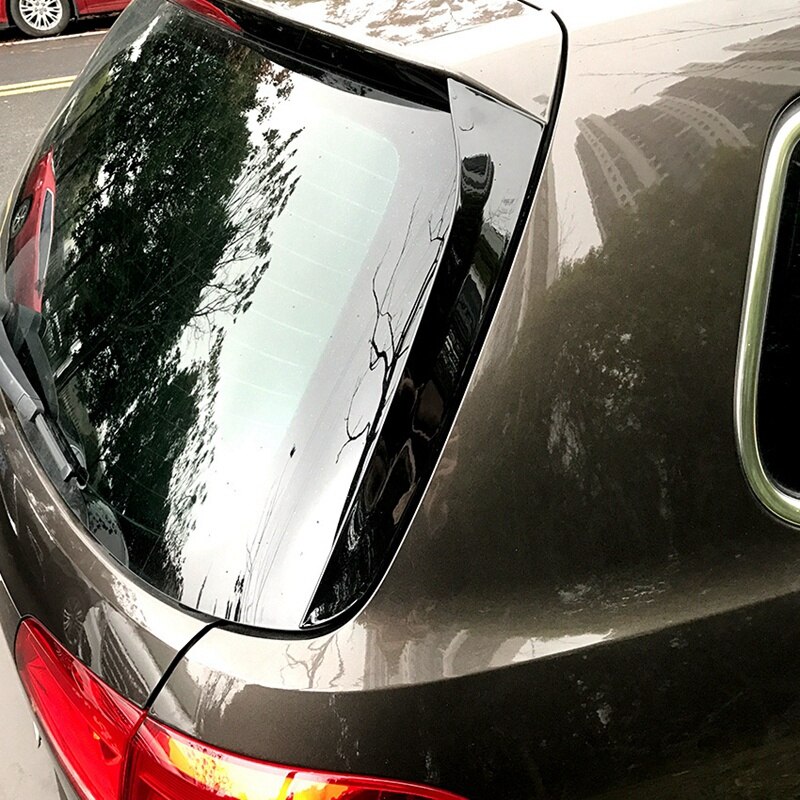 Alerón de techo trasero negro de coche cuchillo de viento de cola de flanco para Passat B6 B7 accesorios de carro