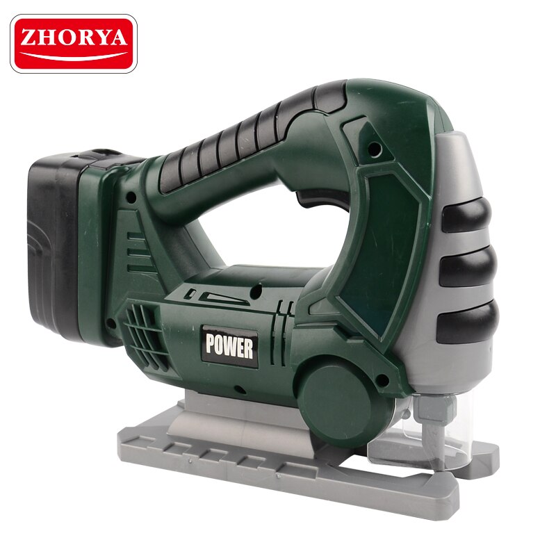 Zhorya Simulatie Groene Naaimachine Reparatie Tools Pretend Play Speelgoed Power Tool Educatief Speelgoed voor Kids Kinderen Jongens