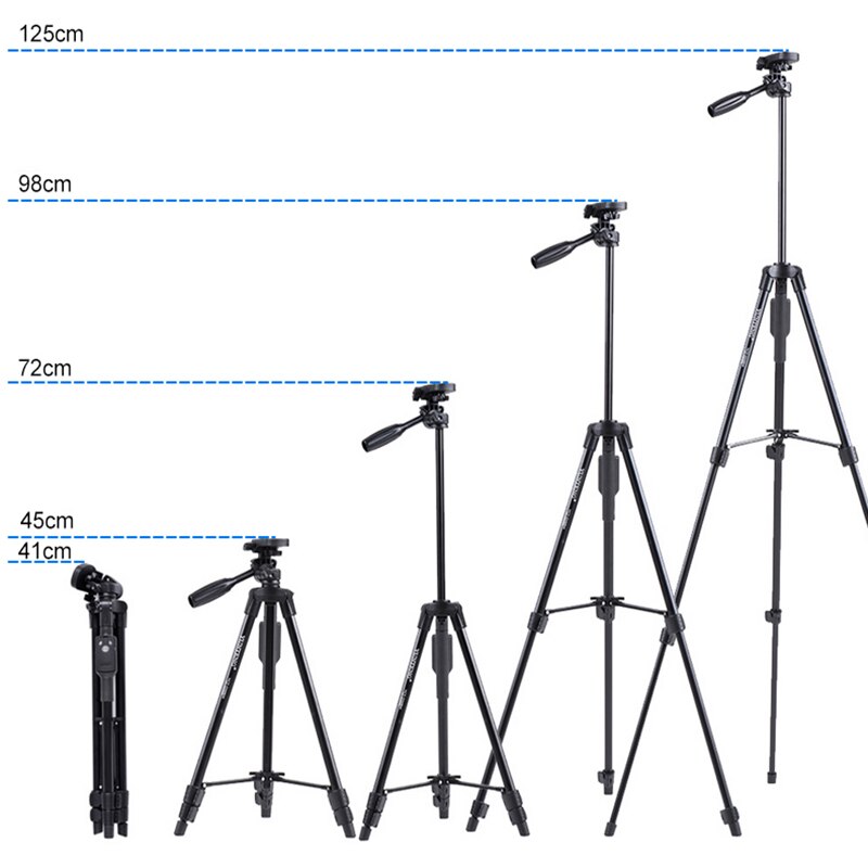 VCT5208 Projector Stand for Xgimi H3 Projector Bracket Tripod Floor Stand Aluminum Tripe Selfie with Bluetooth Remote Controller